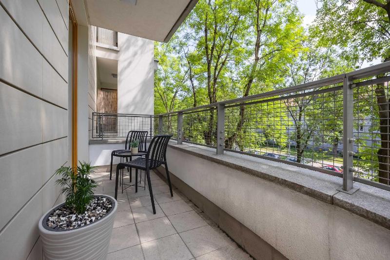 Comfortable Apartment with a Balcony Near the Airport by Noclegi Renters - image 7