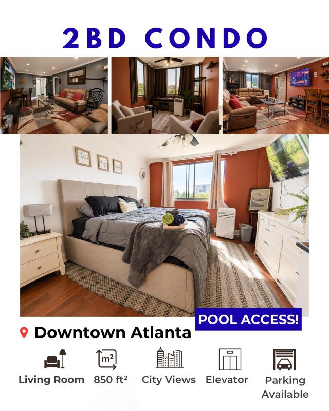 Lovely 2BR Condo WFH Heart of Downtown Pool Access - image 23