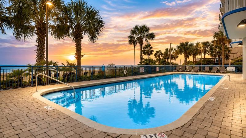 ** March Specials ** Beautiful Efficiency Condo in Ocean Front Building - image 35