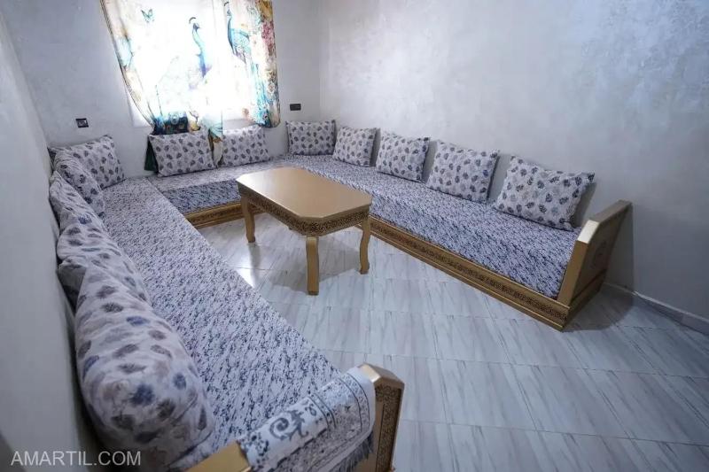 Beautiful apartment for rent in Martil 2 bedrooms living room terrace WIFI - image 5