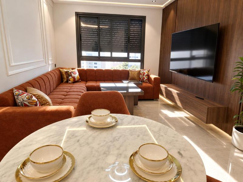 Stylish Appartement a Tanja Balia - deux pas de la Corniche et la gare TGV de TANGER - image 15