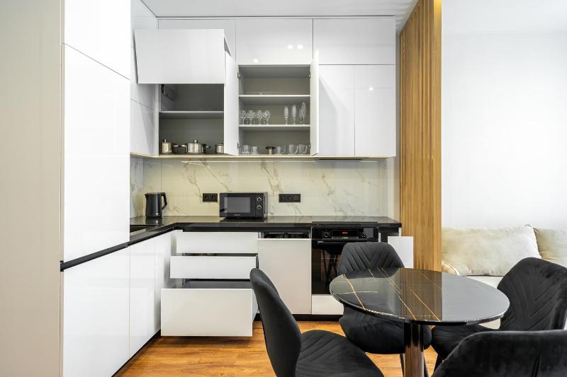 2-5 Novopecherski Lypky Verkhogliad 19b Kyiv centre panoramic city view 15 kW backup power Petrovdom Apartment - image 15