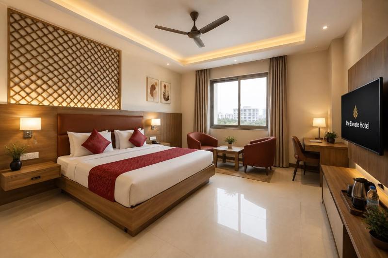 The Elevate Hotel Near Terminal 3 Delhi Airport With- Free Airport Pickup - image 25