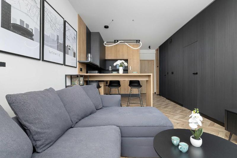 Nowoczesny Apartament z Miejscem do Pracy i Parkingiem Blisko Spodka by Noclegi Renters - image 10