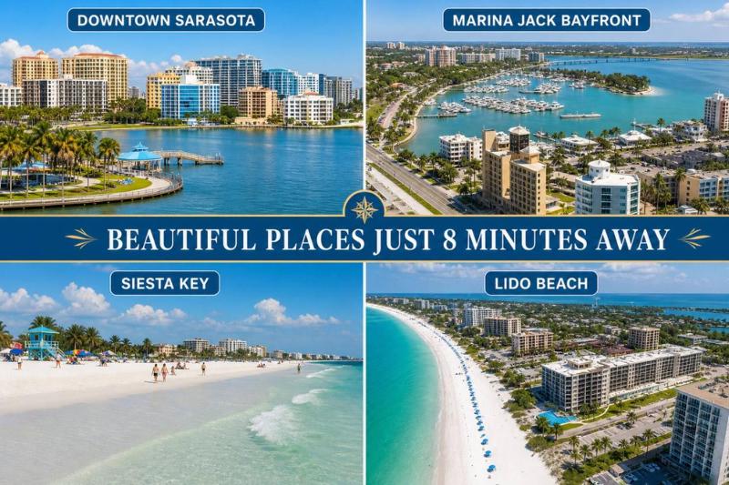 1BR Studio best location Siesta key 8mins 2 People - image 4