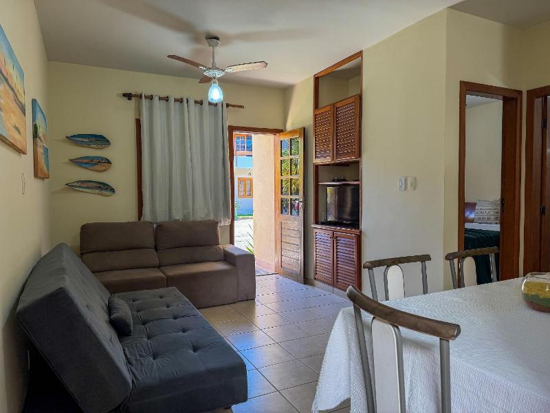 em frente à PRAIA; piscina; 1 quarto; WiFi; estacionamento 1 carro; até 5 pessoas - image 15