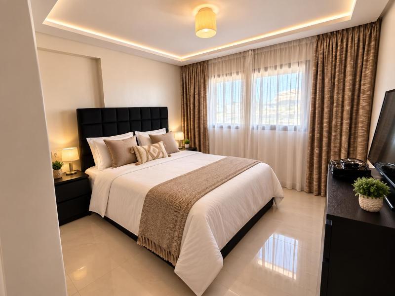 Luxury Apartment with AC Near Ibn Battouta Stadium - image 1