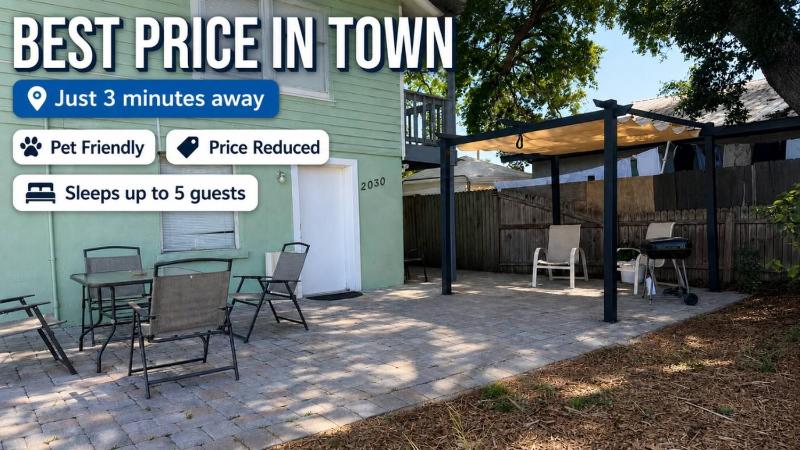 Downtown Sarasota 2BR Apartment 2BA Pet Friendly Beaches Sleeps 5 - image 1
