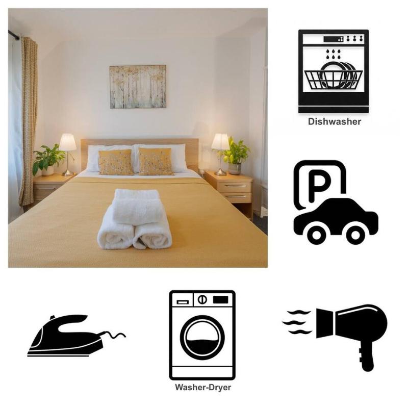 4 bedrooms 2 Baths Property & Contractor stays - image 1