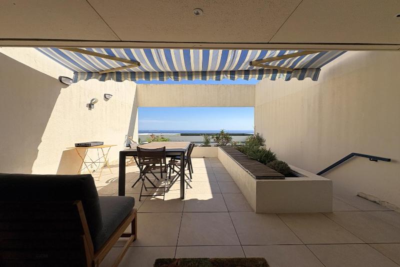 Apartment with sea view terrace and swimming pool - image 10