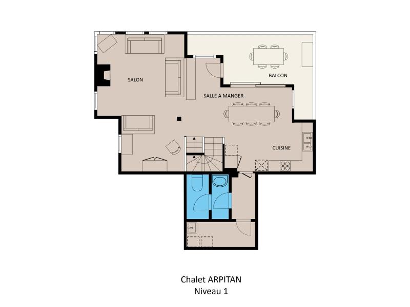 Chalet 4★ 5 chambres spa extérieur navette proche animaux bienvenus - FR-1-304-301 - image 7