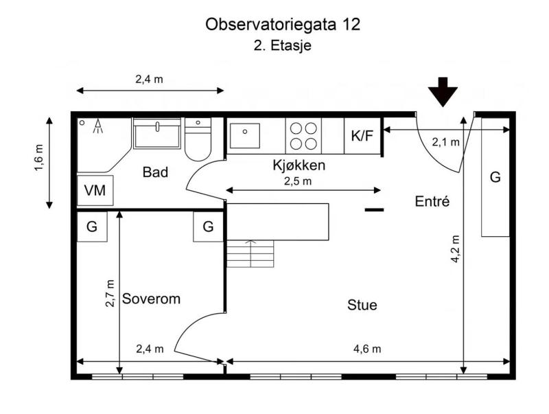 O12-Central-Downtown Oslo nice and cozy - 2 rooms - image 13