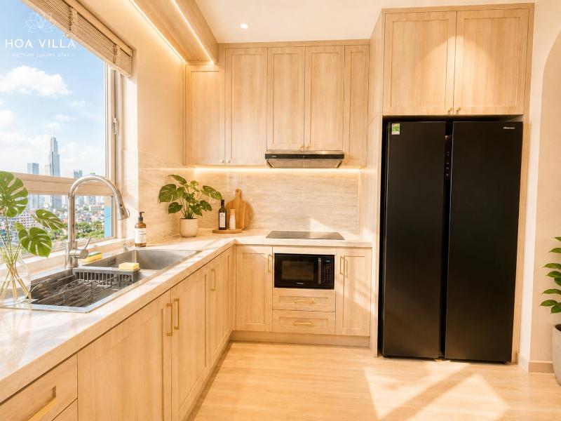 Hoa Villa 3-10 pax-D1-Landmark 81 Balcony View- Near Ben Thanh Market - image 15