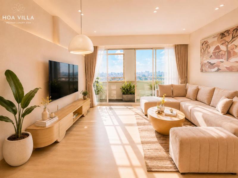 Hoa Villa 3-10 pax-D1-Landmark 81 Balcony View- Near Ben Thanh Market - image 8