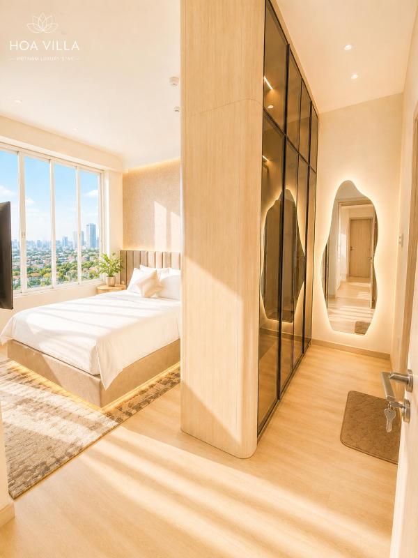 Hoa Villa 3-10 pax-D1-Landmark 81 Balcony View- Near Ben Thanh Market - image 10