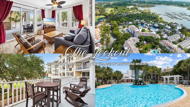 Baytowne Wharf View Condo with Oversized Balcony - image 1