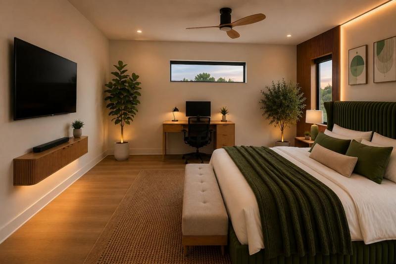 Luxe Villa with Pool Spa Sauna Games Sleeps 20 - image 11