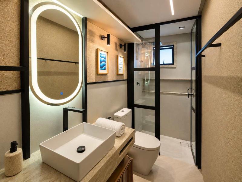 Flat Premium com Cama King a 300 m da Praia do Forte - image 15