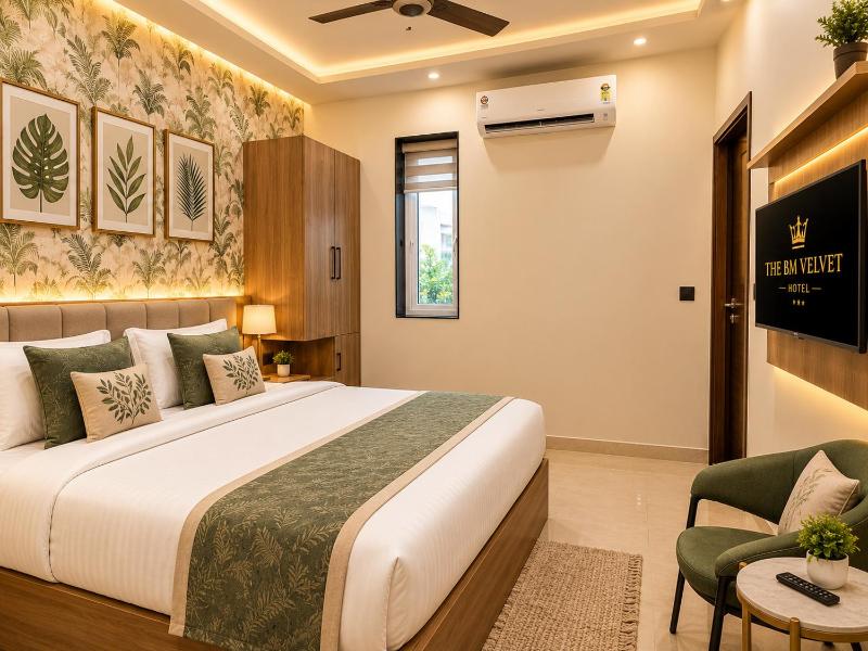 Hotel The BM Near Max & Fortis Hospital Shalimar Bagh I Spacious Rooms I Most Preferred Hotel Near Shalimar Bagh - image 16