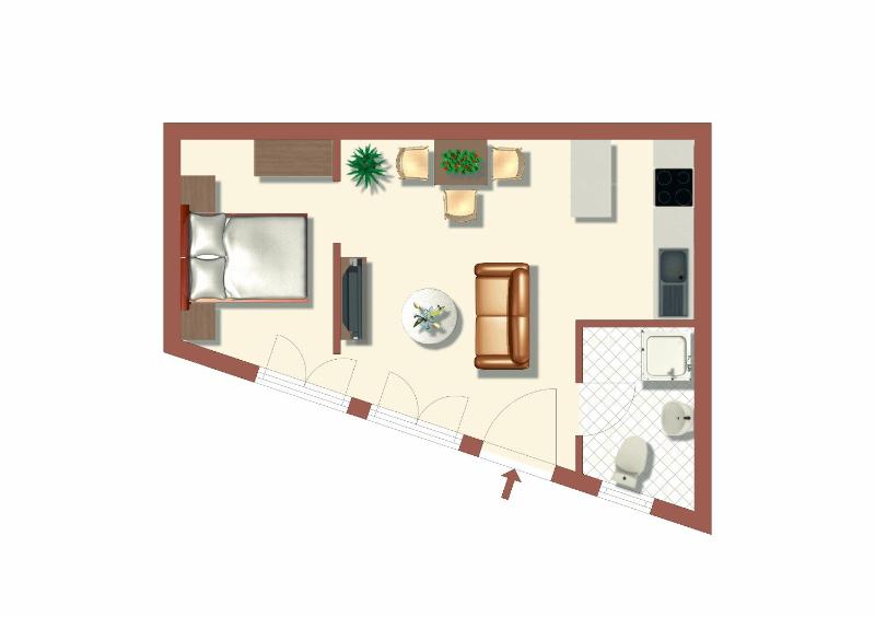 Studio with Sea View image 1