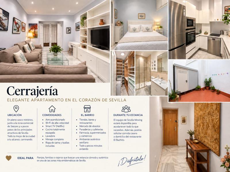 Cerrajeria Elegante alojamiento junto a Sierpes y el Centro Histórico - image 1