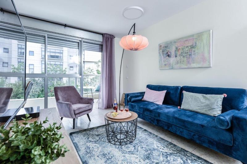 Mamad Charming 1BR Apt with Balcony with Mamad - image 15