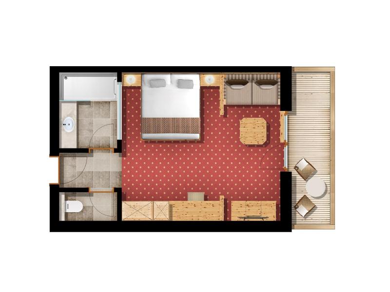 Superior Double Room with Balcony image 2