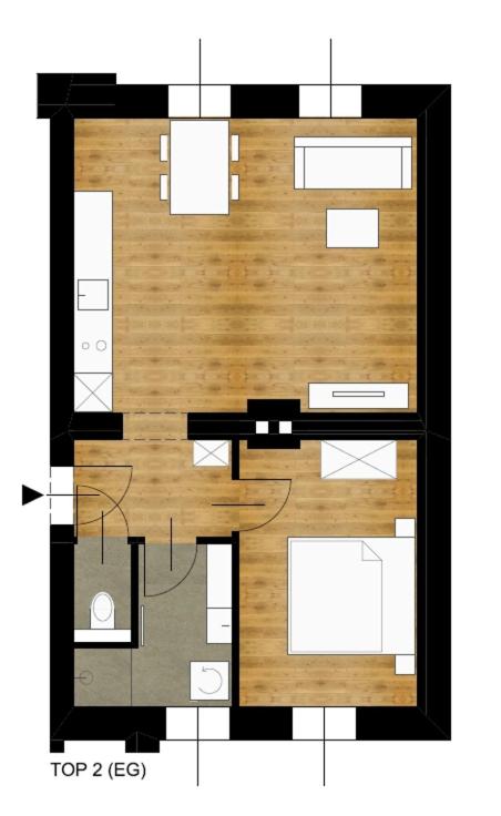 One-Bedroom Apartment image 3