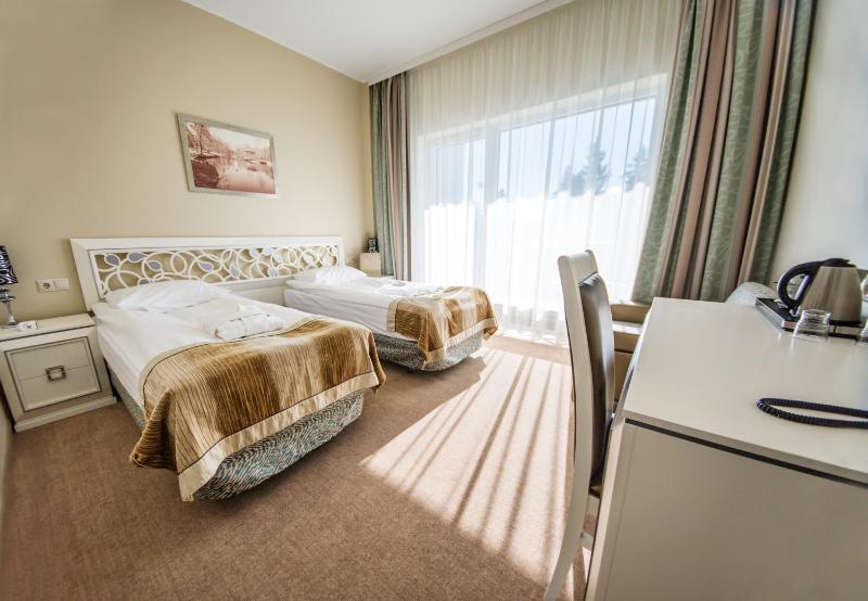 Twin Room with Balcony - with Waterpark and Spa Access image 1