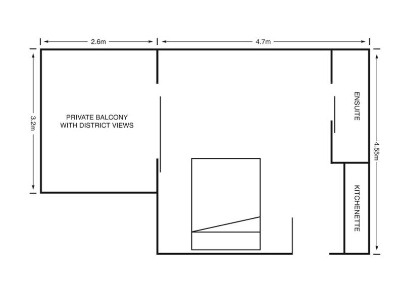 Queen Room with Private Balcony image 2