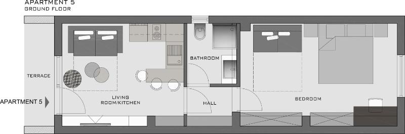 One-Bedroom Apartment image 2