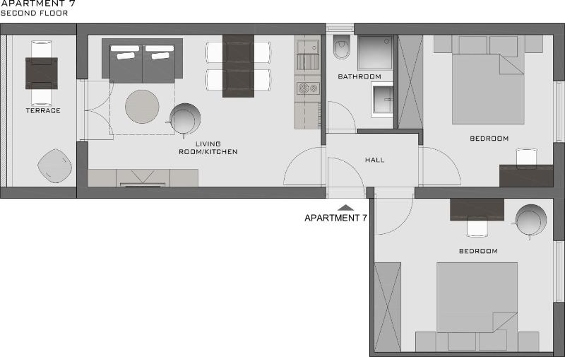 Apartment with Pool View  image 2