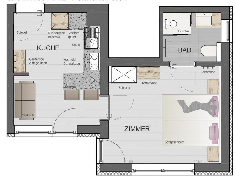 One-Bedroom Apartment image 2