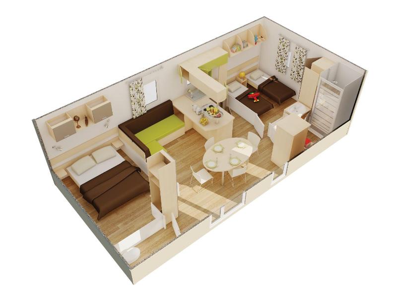 Two-bedroom Mobile Home with Air-conditioning image 4