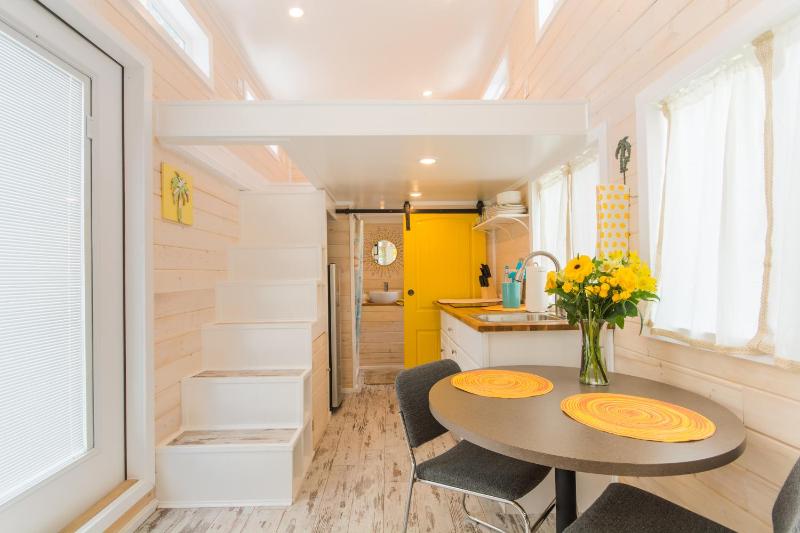 Tiny House - Yellow Lifeguard Stand image 4