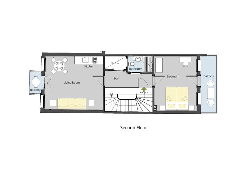 Apartment with Balcony image 4