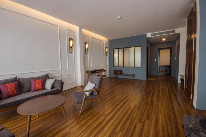 Suite Queen với Sân hiên Suite Queen với Sân hiên