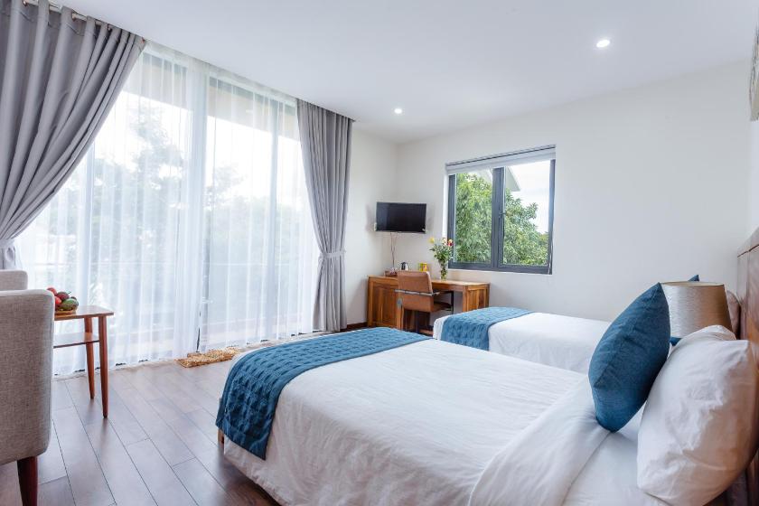 Phòng 2 Giường Đơn Nhìn Ra Khu Vườn Phòng 2 Giường Đơn Nhìn Ra Khu Vườn