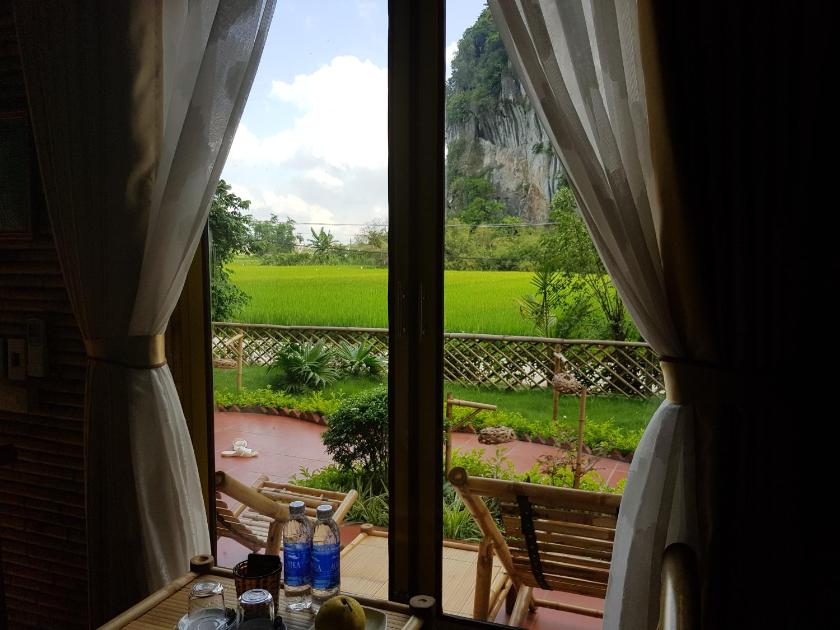 Bungalow Gia Đình Deluxe Nhìn Ra Vườn