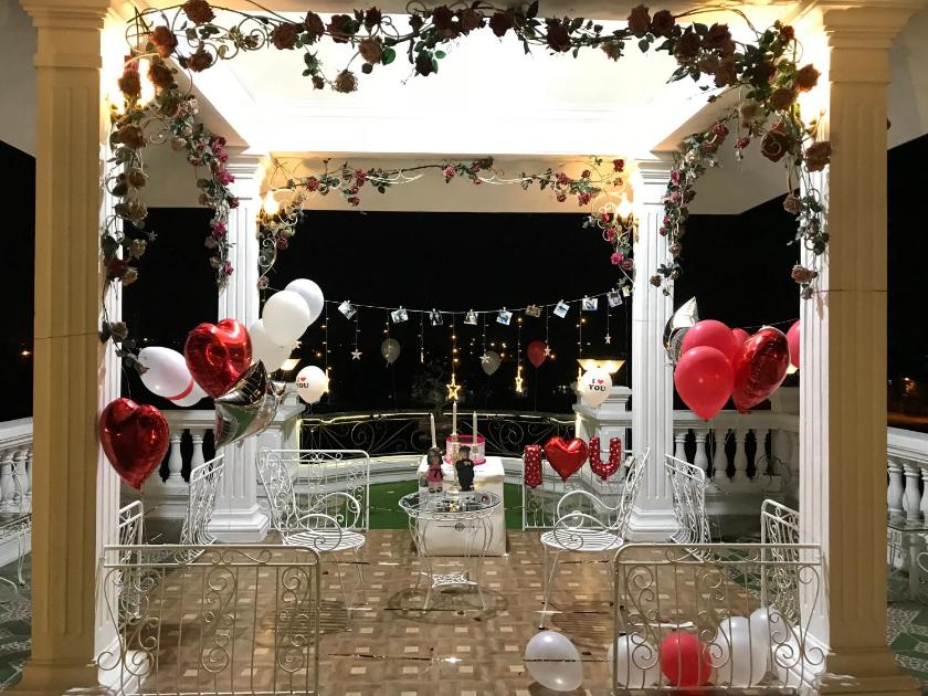 Phòng Có Giường Cỡ King Nhìn Ra Vườn