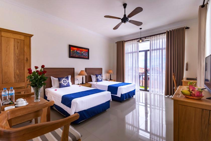 Phòng Có Giường Cỡ Queen Nhìn Ra Vườn