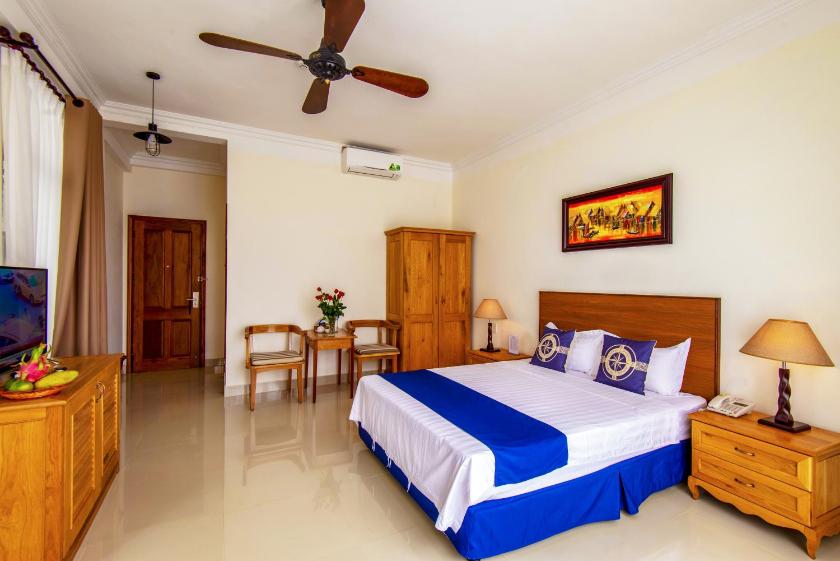 Phòng Có Giường Cỡ Queen Nhìn Ra Vườn