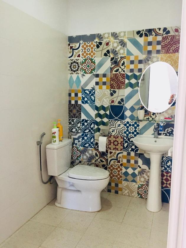 Phòng Giường Đôi Với Phòng Tắm Riêng Bên Ngoài