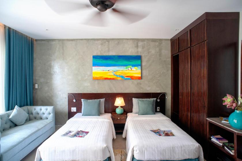 Căn Hộ 2 Giường Đơn Có Ban Công  Căn Hộ 2 Giường Đơn Có Ban Công