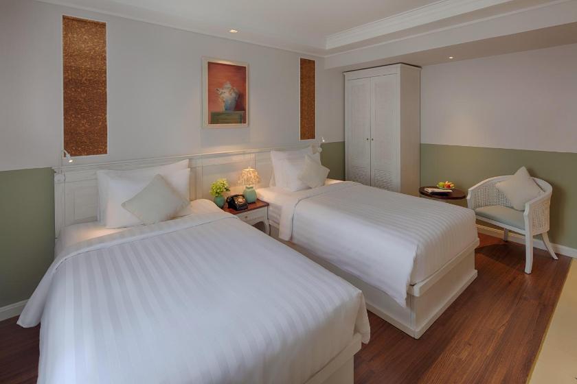  Phòng Vannier Premier 2 Giường Đơn + Trà chiều trên sân thượng