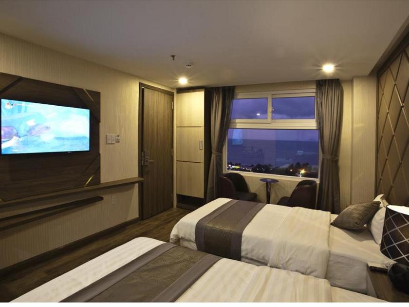 Phòng Superior 3 người có Tầm nhìn ra quang cảnh Thành phố