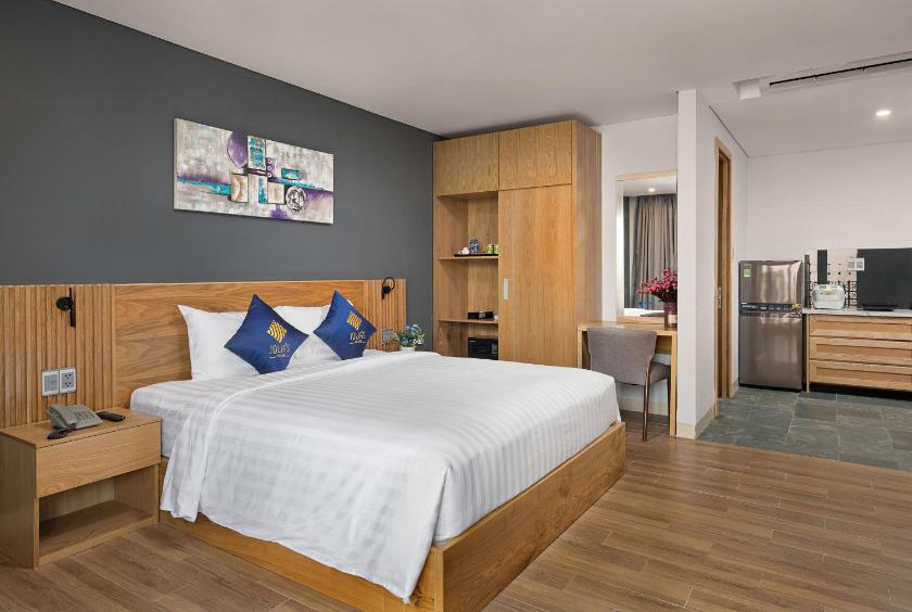 Căn Hộ Studio Với Ban Công Và Tầm Nhìn Ra Biển