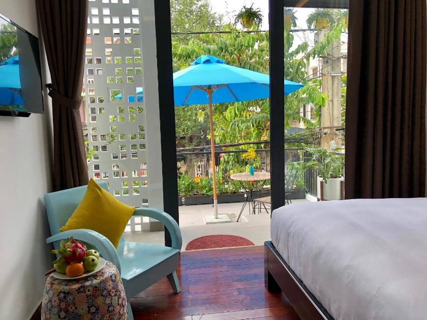 Phòng Deluxe Giường Đôi Có Ban Công Phòng Deluxe Giường Đôi Có Ban Công