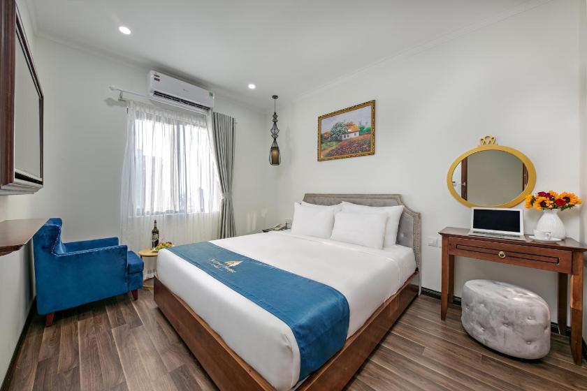 Phòng Deluxe Giường Đôi Nhìn Ra Thành Phố Phòng Deluxe Giường Đôi Nhìn Ra Thành Phố