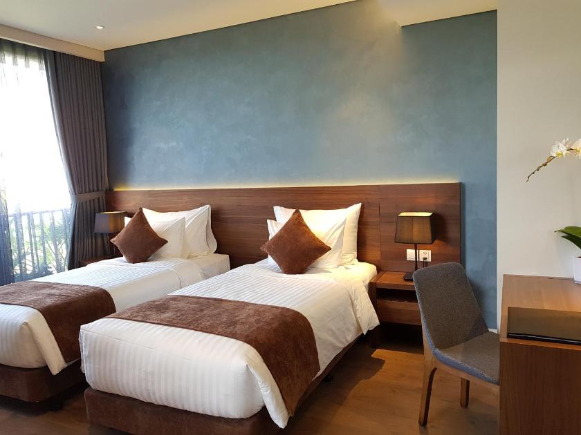 Phòng 2 giường đơn có ban công Phòng 2 giường đơn có ban công